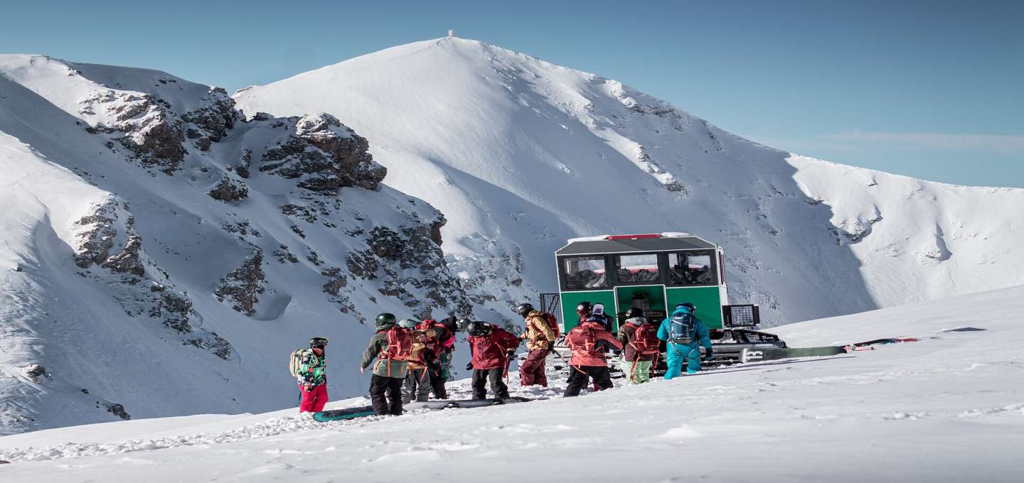 SkiFun - snowboarding on