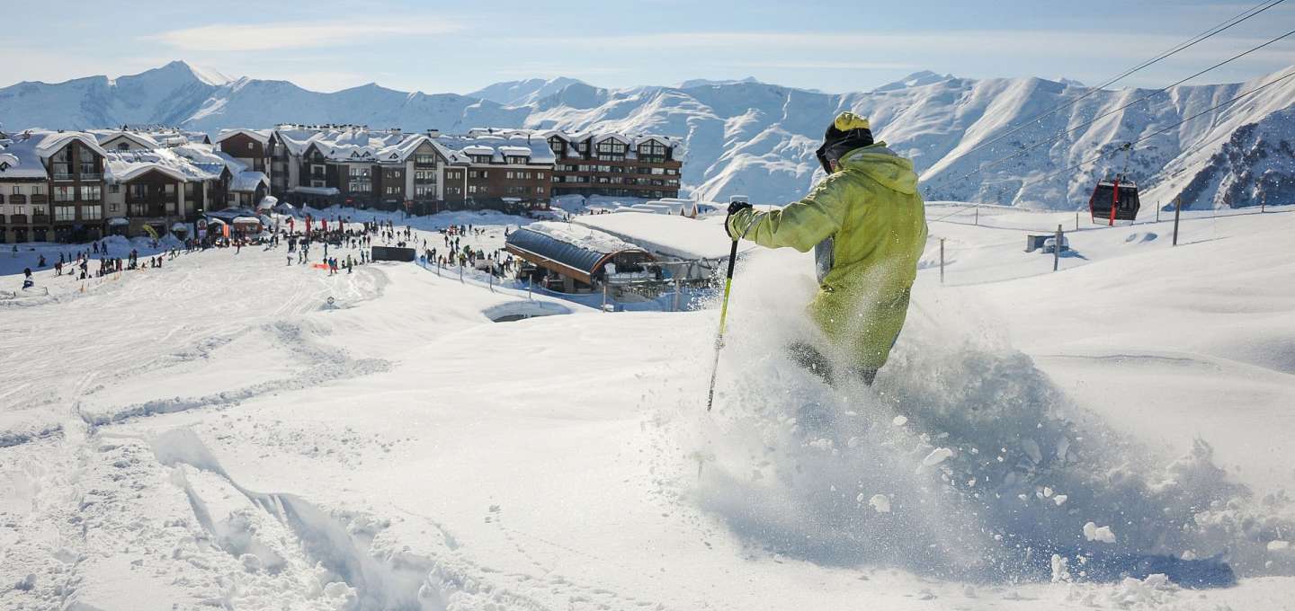 SkiFun - snowboarding on