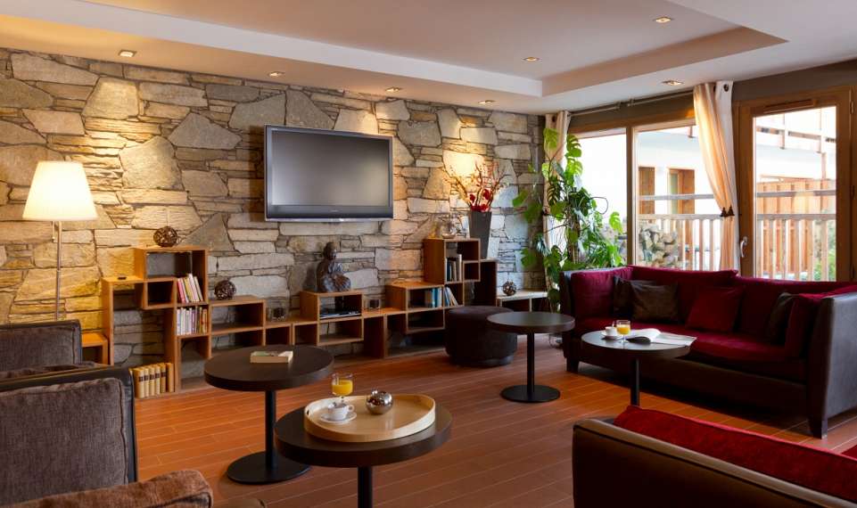Le Hameau des Airelles - Montgenevre - SKIFUN - prostor za druženje