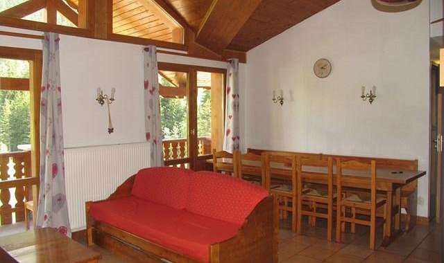 Francija Les Balcons de Val Cenis le Haut dnevna soba