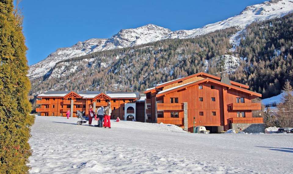 Francija Val Cenis Les Balcons de Val Cenis le Haut pogled na hišo