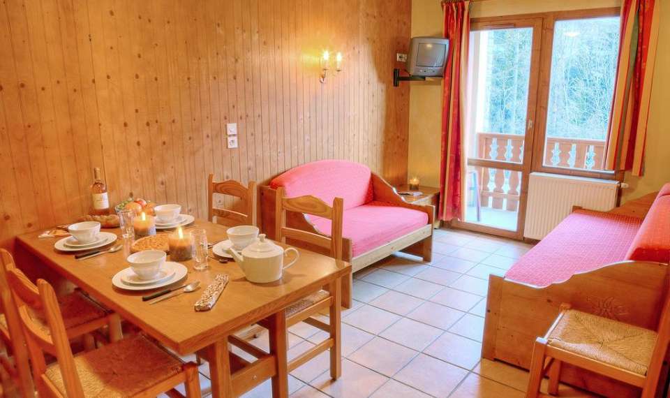Francija Val Cenis Les Balcons de Val Cenis le Haut jedilnica