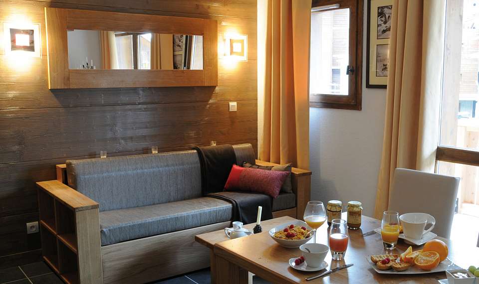 Francija Les Chalets Edelweiss Lagrange Vacances La Plagne dnevna