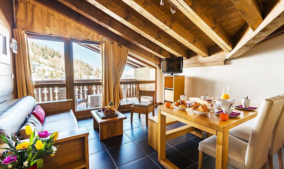 Francija Les Chalets Edelweiss Lagrange Vacances La Plagne panorama
