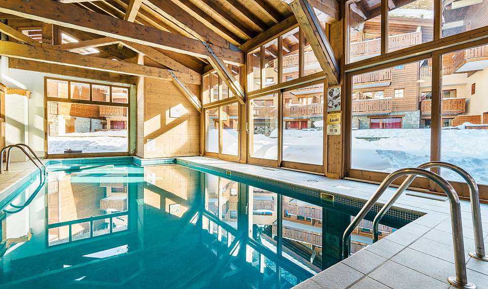 Francija Les Chalets Edelweiss Lagrange Vacances La Plagne plavanje