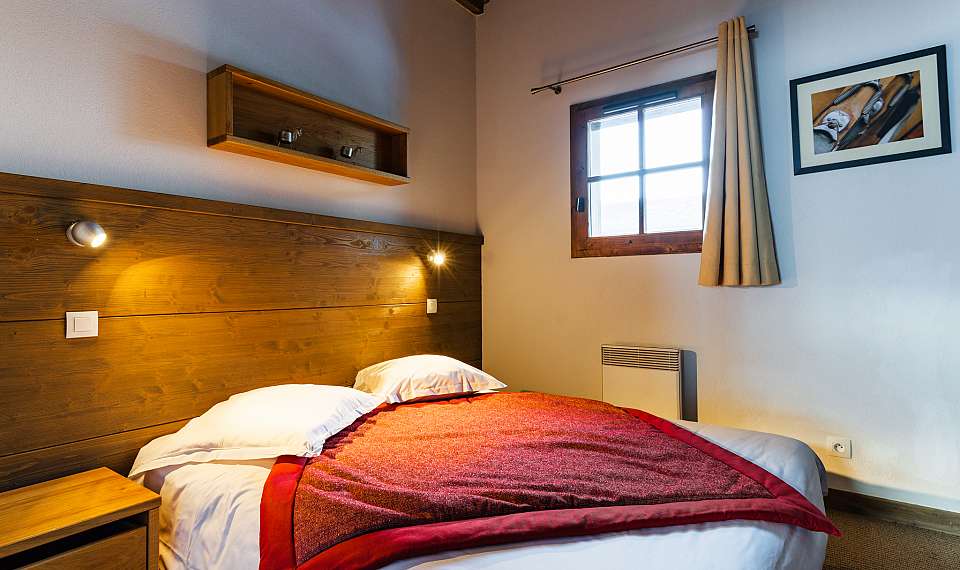 Francija Les Chalets Edelweiss Lagrange Vacances La Plagne posteljnina