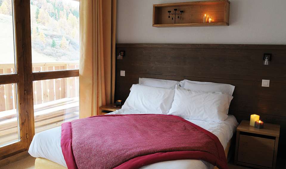Francija Les Chalets Edelweiss Lagrange Vacances La Plagne raztegljiv kavč