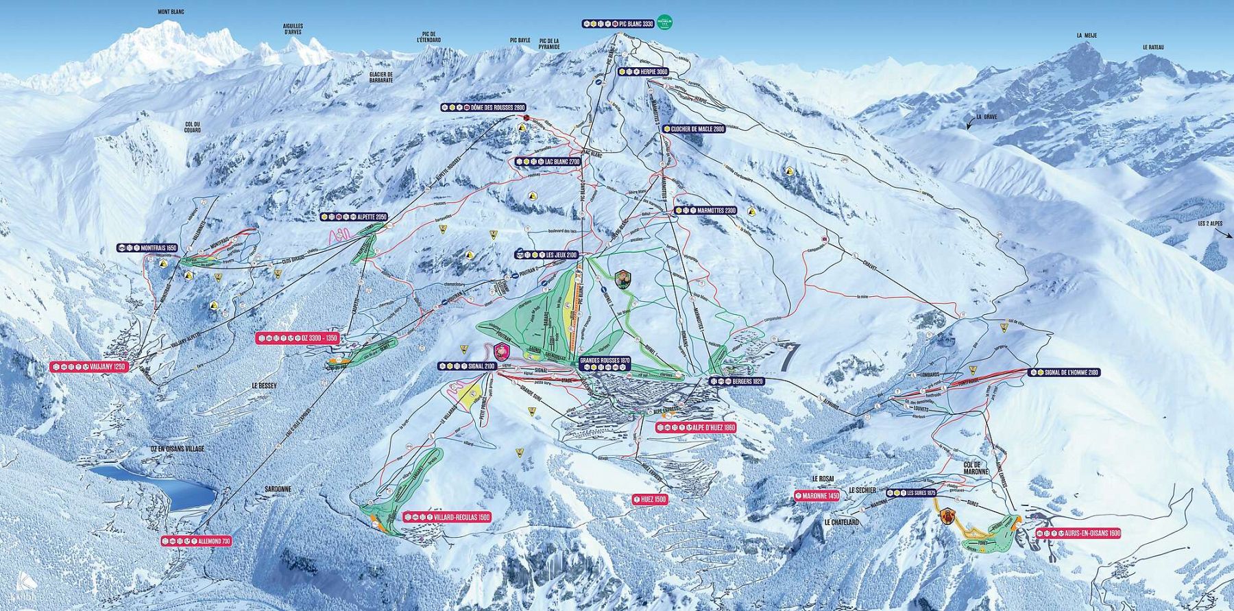 Skimap Auris En Oisans