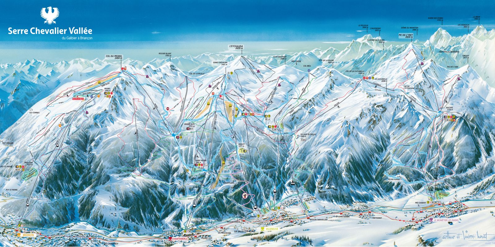 Skimap Serre Chevalier