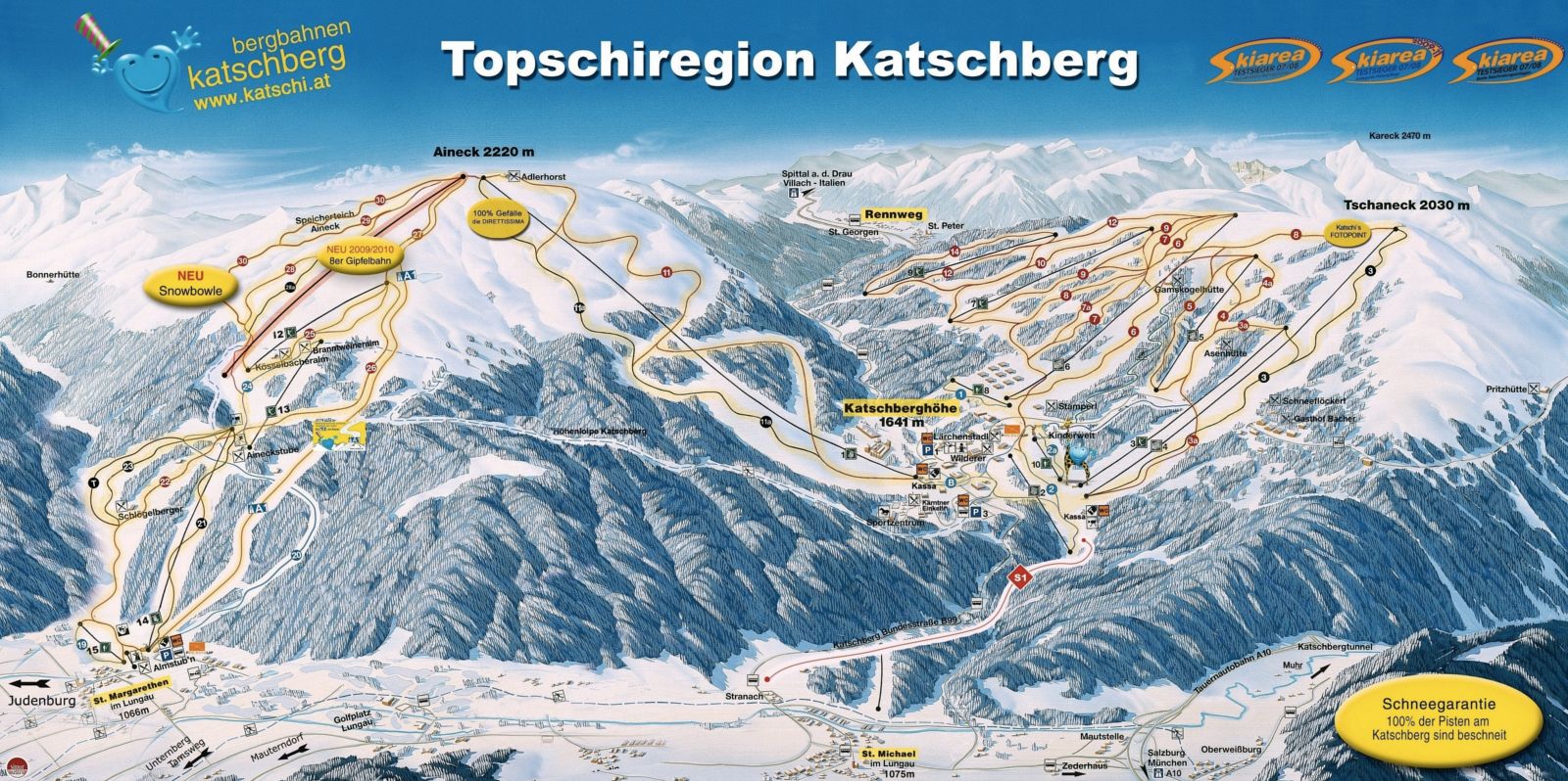 Skimap Katschberg
