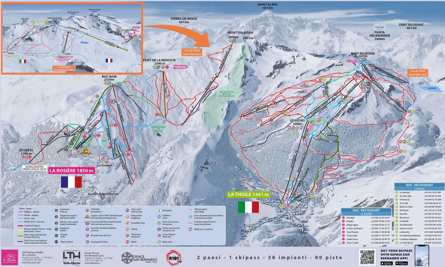 Skimap La Thuile